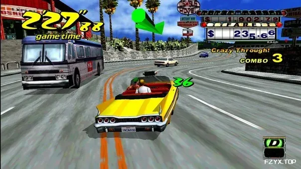 疯狂出租车3:高速狂奔/Crazy Taxi 3: High Roller-方舟游戏